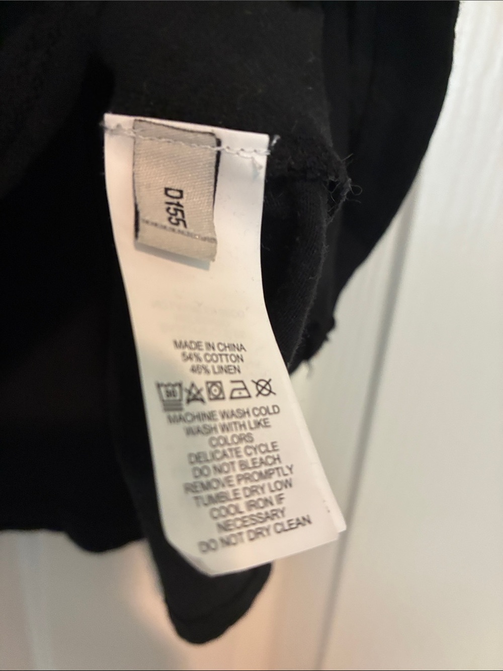 Jack Spade Black V-Neck Short Sleeve Tee - Picture 3 of 4